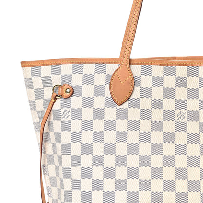 Louis Vuitton Damier Azur Neverfull MM 7 of 13