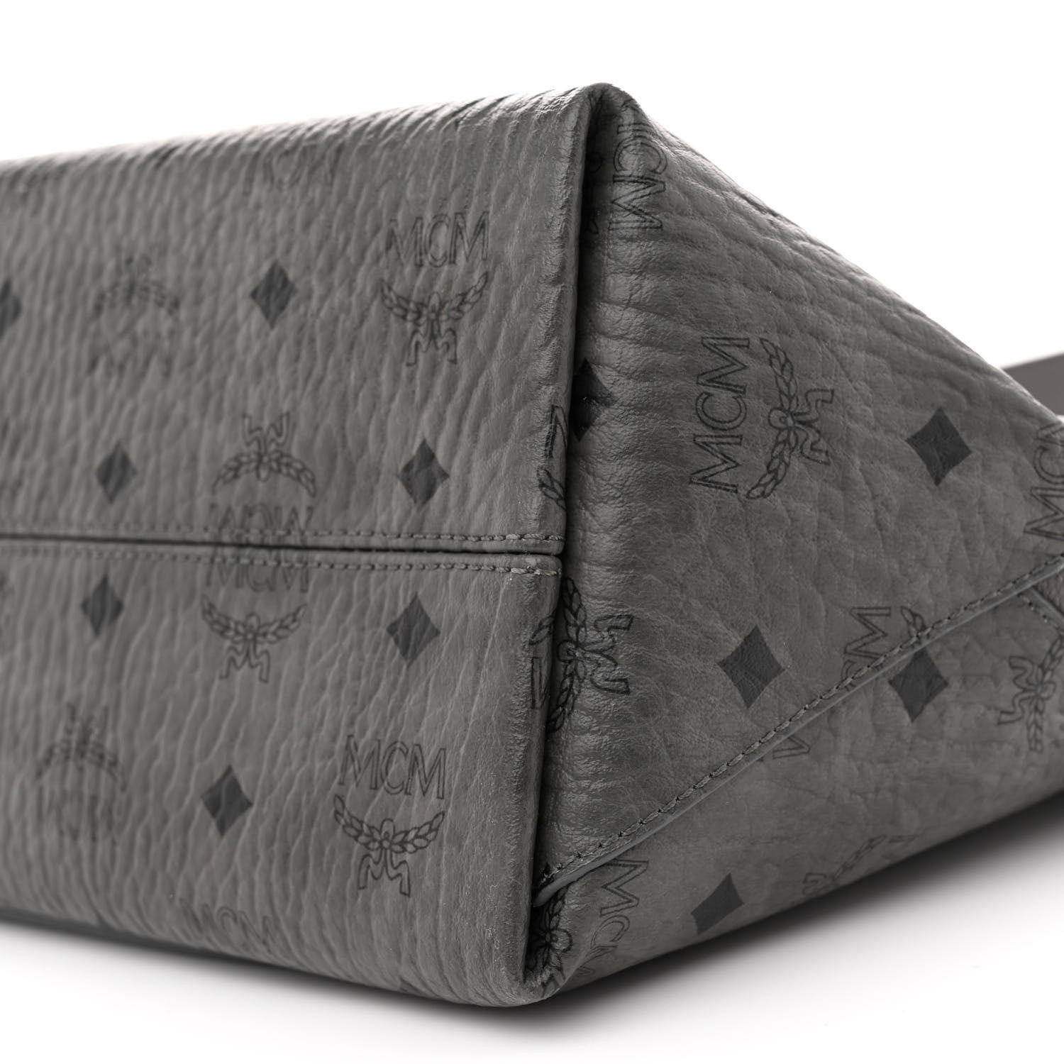 MCM Visetos Medium Klara Hobo Grey 9 of 16