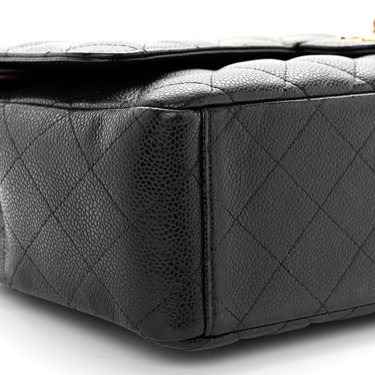 Chanel Caviar Quilted Maxi Double Flap Black 9 of 10