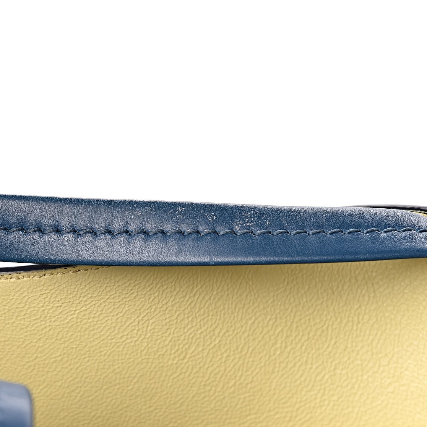 Smooth Calfskin Small Tassel Cabas Phantom Deep Blue