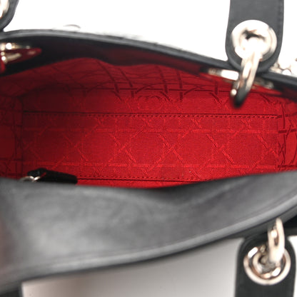 Christian Dior Lambskin Cannage Mini Lady Dior Black 5 of 15