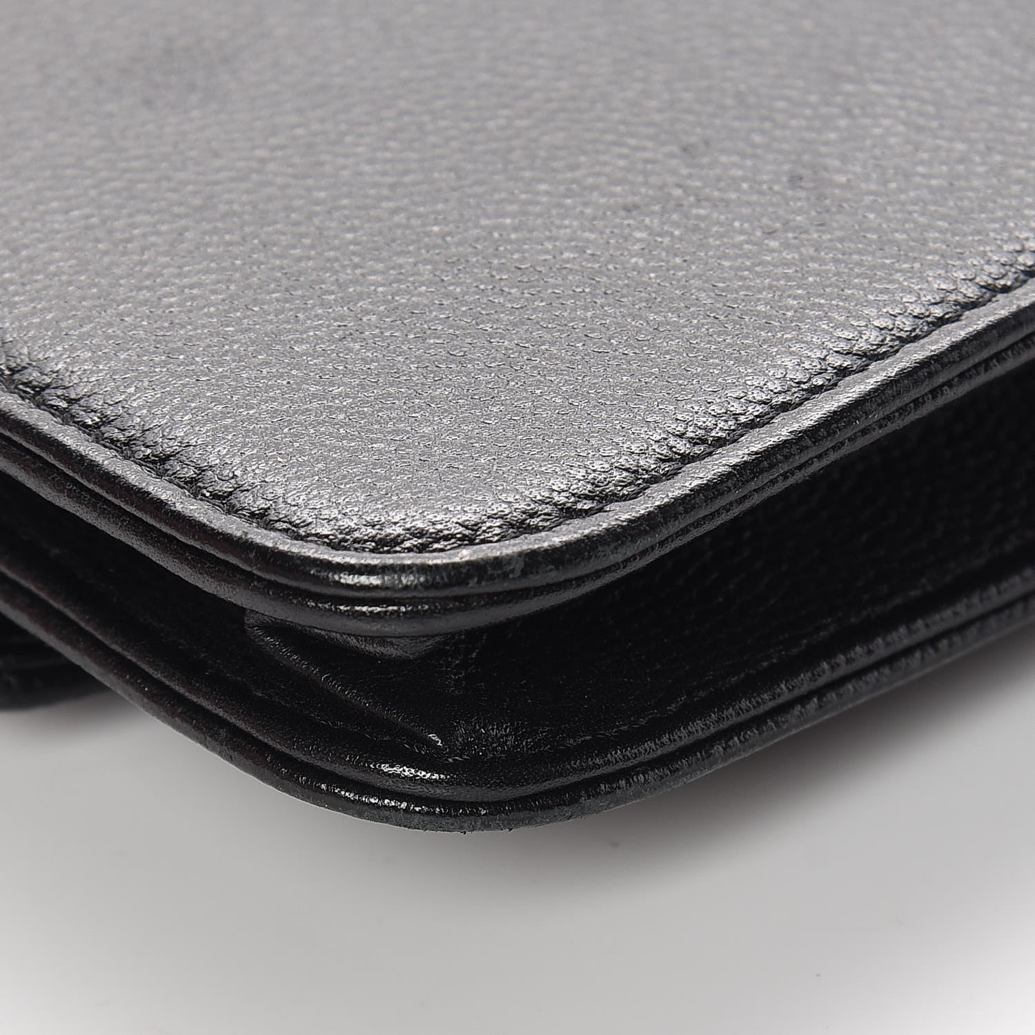 Chanel Caviar Sevruga Wallet On Chain WOC Black 19 of 22