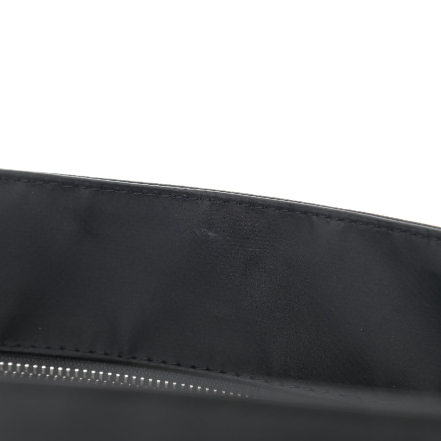 Nylon Sculpture Tote Bag Black