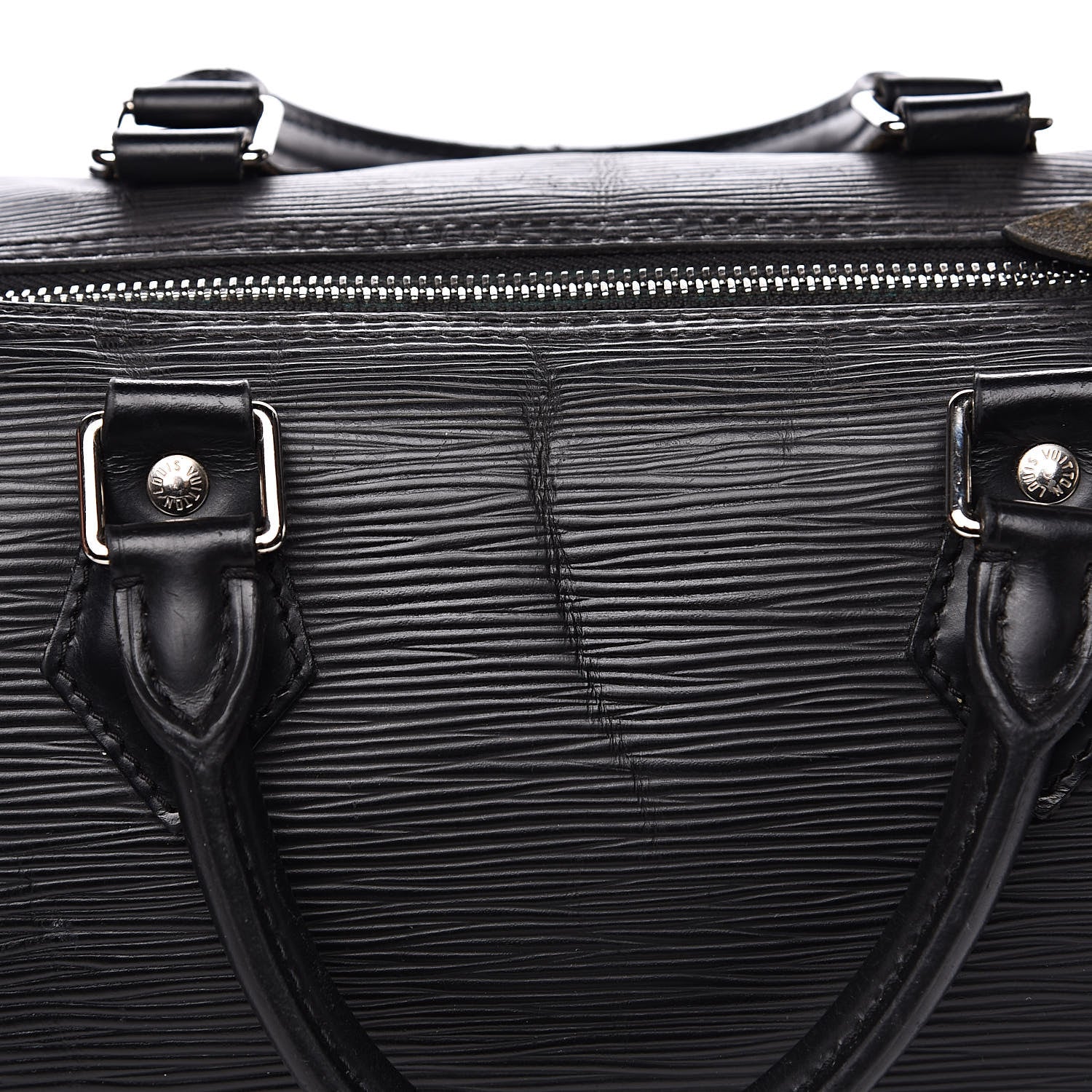Louis Vuitton Epi Speedy 30 Black 9 of 19