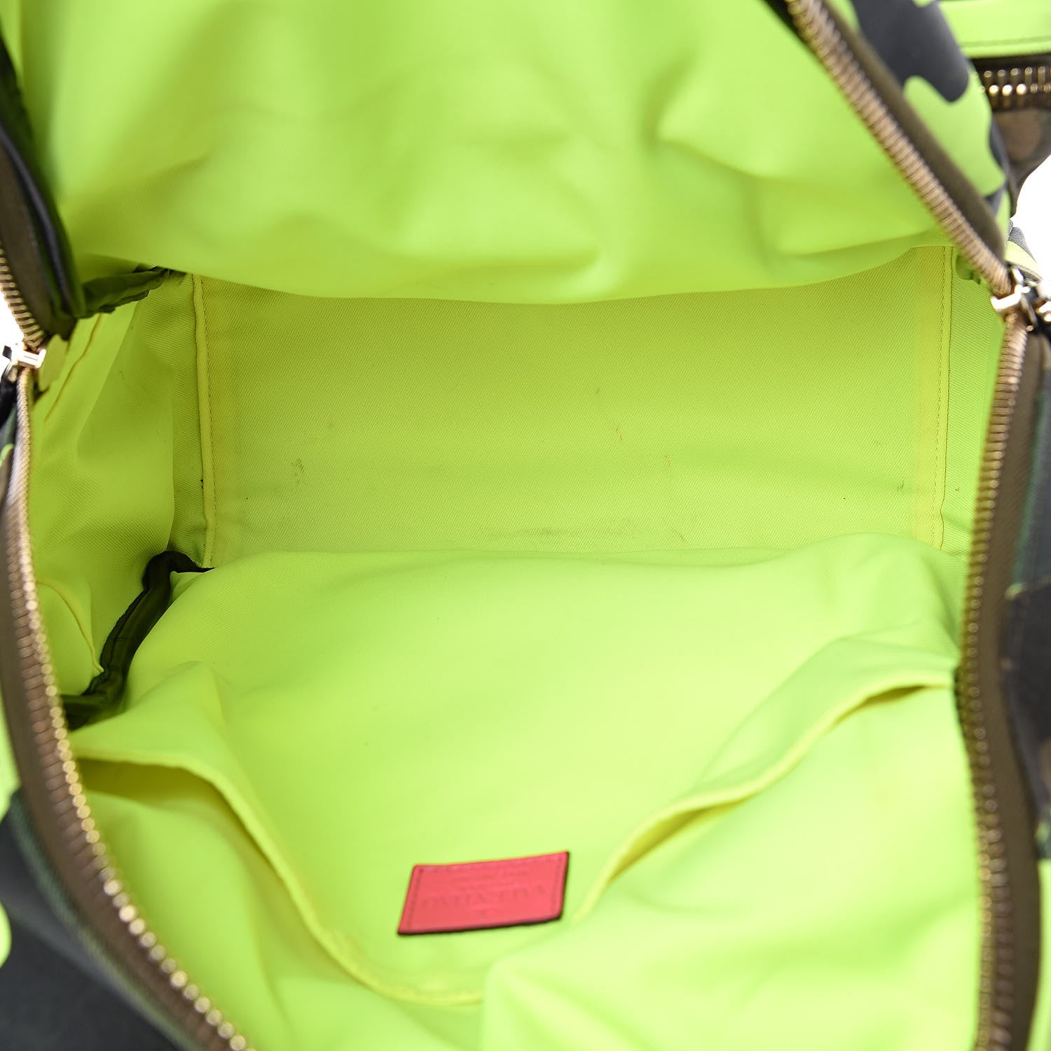 Valentino Garavani Camouflage Backpack Green Fluo 5 of 11
