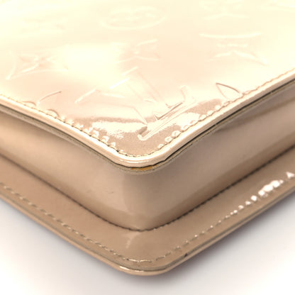 Louis Vuitton Vernis Lexington Pochette Beige 8 of 9