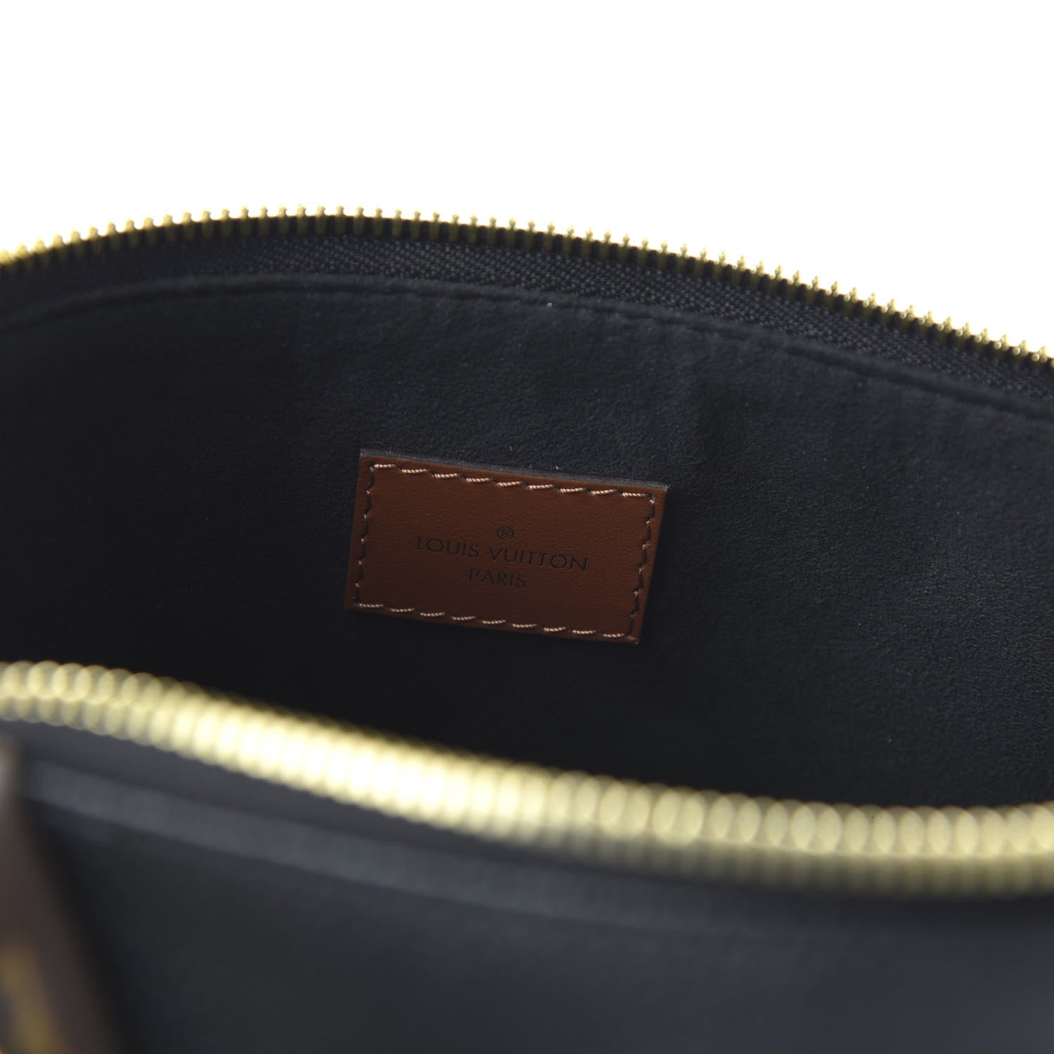 Louis Vuitton Monogram V Tote MM Black 9 of 10