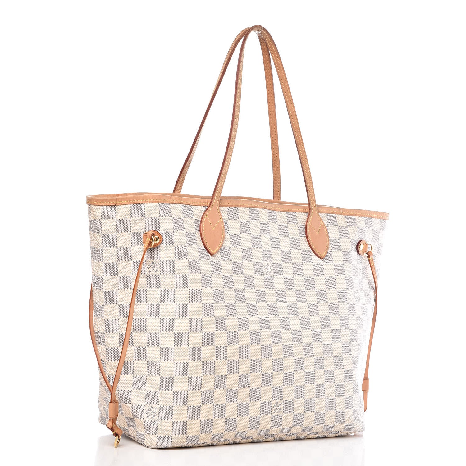 Louis Vuitton Damier Azur Neverfull MM 3 of 18