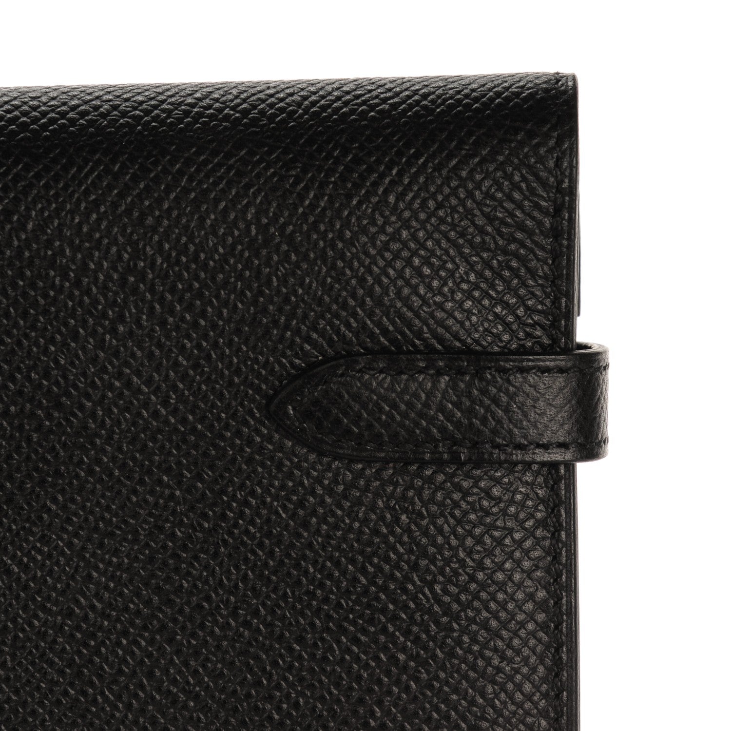 Hermes Epsom Kelly Longue Wallet Black 10 of 11