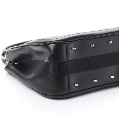 Christian Dior Coated Canvas Crystal Hardcore Shoulder Bag Black 8 of 9