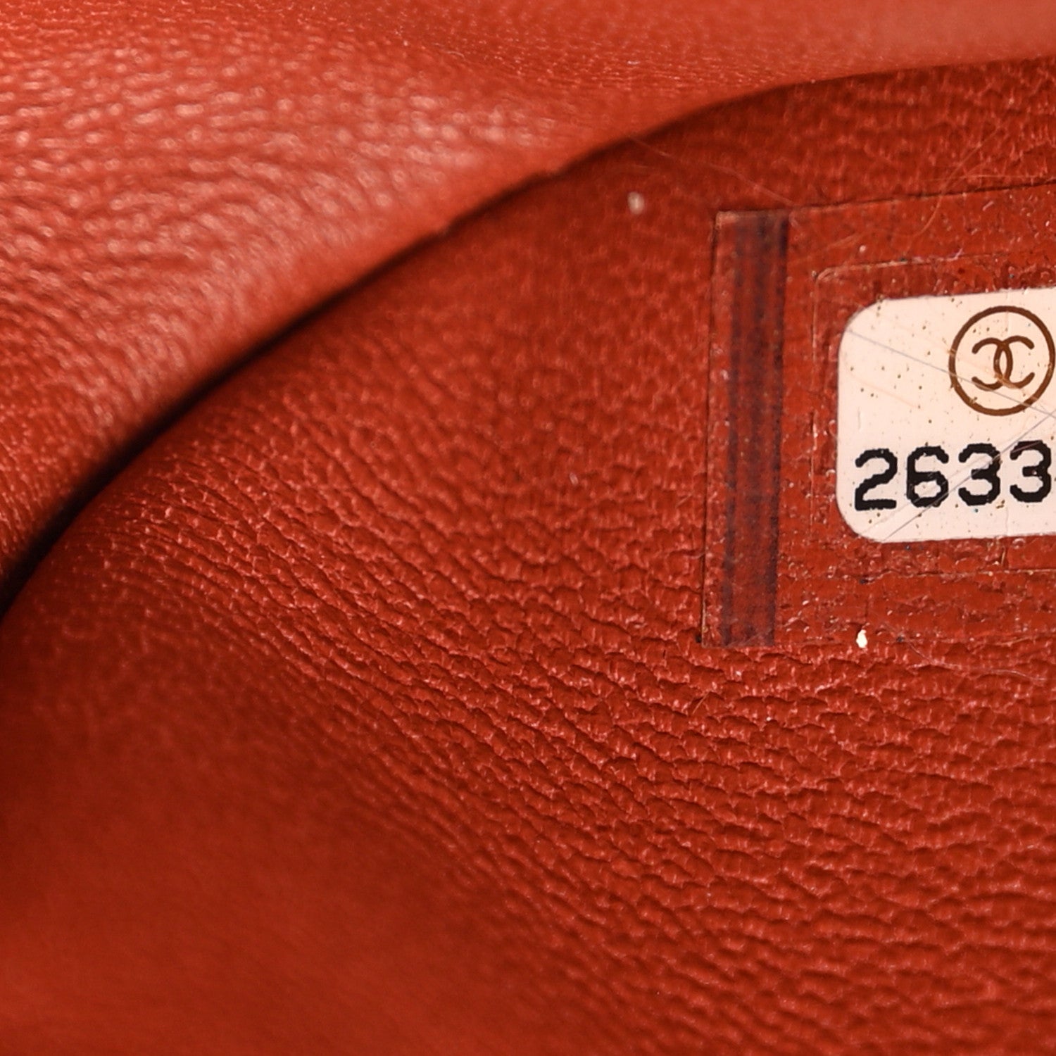 Chanel Orylag Lambskin Medium Flap Blue Orange 7 of 12