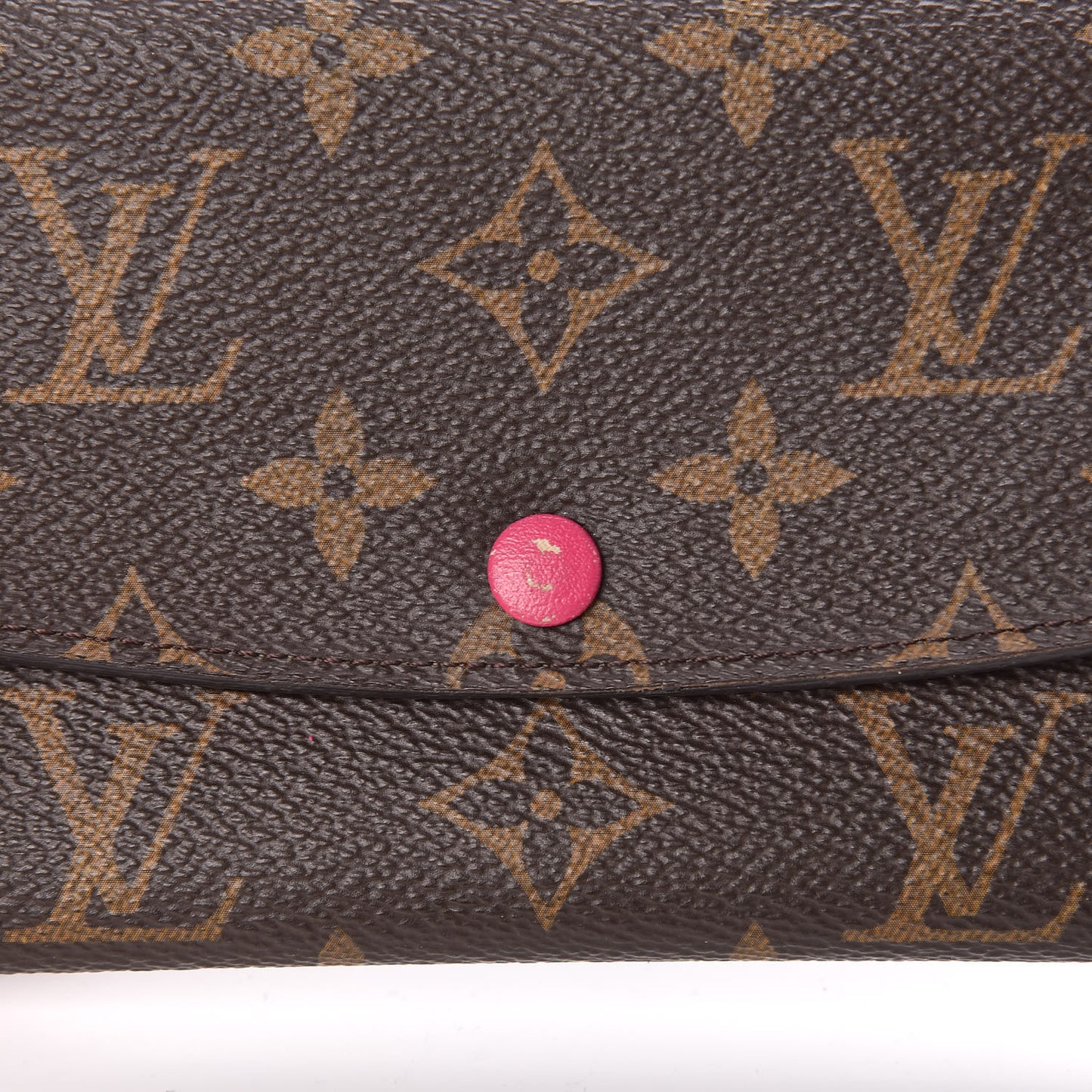 Monogram Emilie Wallet Hot Pink