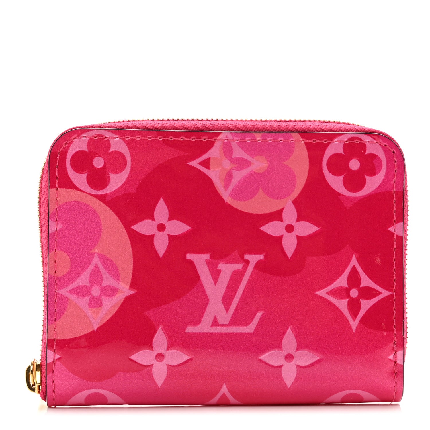 Louis Vuitton Vernis Valentine Zippy Coin Purse Fuchsia 1 of 7