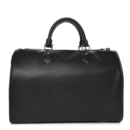 Louis Vuitton Epi Speedy 30 Black 1 of 7