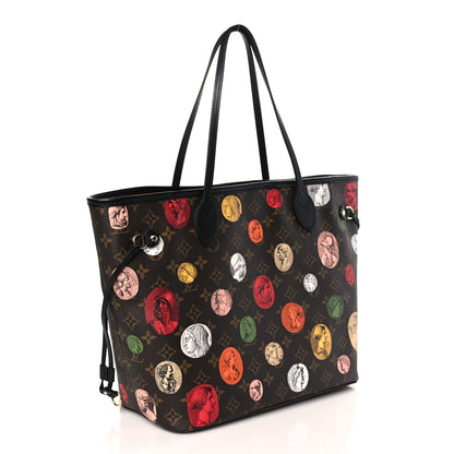 Louis Vuitton X Fornasetti Monogram Cameo Neverfull MM 3 of 9