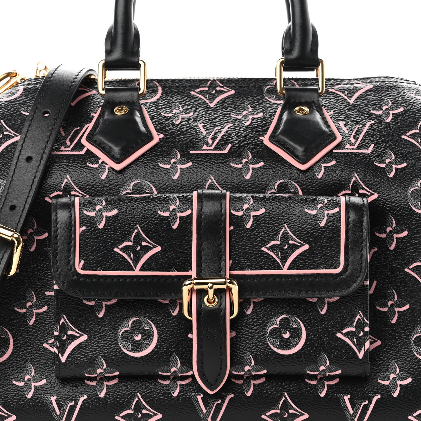 Monogram Fall for You Speedy Bandouliere 25 Black