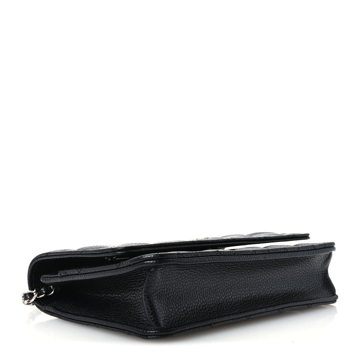 Chanel Caviar Quilted Wallet on Chain WOC Black 4 of 12