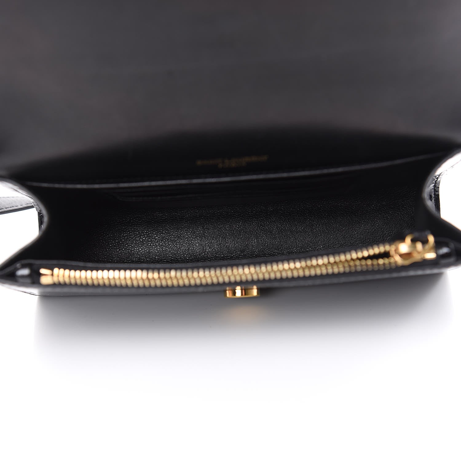 Saint Laurent Patent Monogram Kate Belt Bag Black 6 of 10