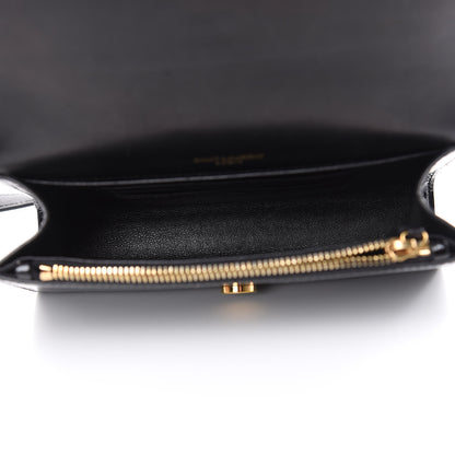 Saint Laurent Patent Monogram Kate Belt Bag Black 6 of 10