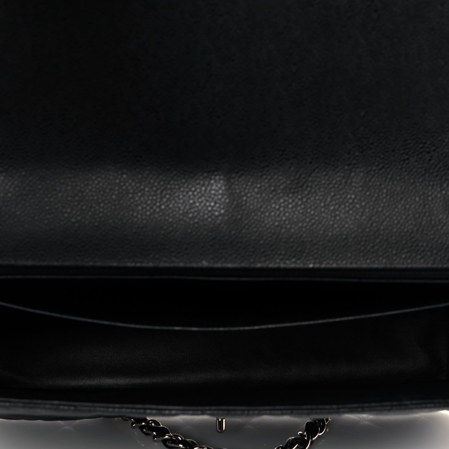 Chanel Caviar Quilted Maxi Single Flap Black 5 of 9