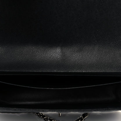 Chanel Caviar Quilted Maxi Single Flap Black 5 of 9