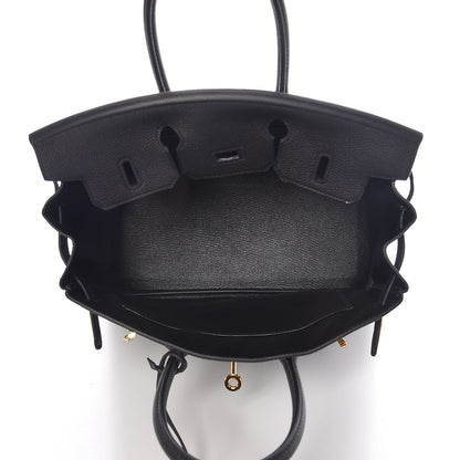 Hermes Togo Birkin 25 Black 5 of 33