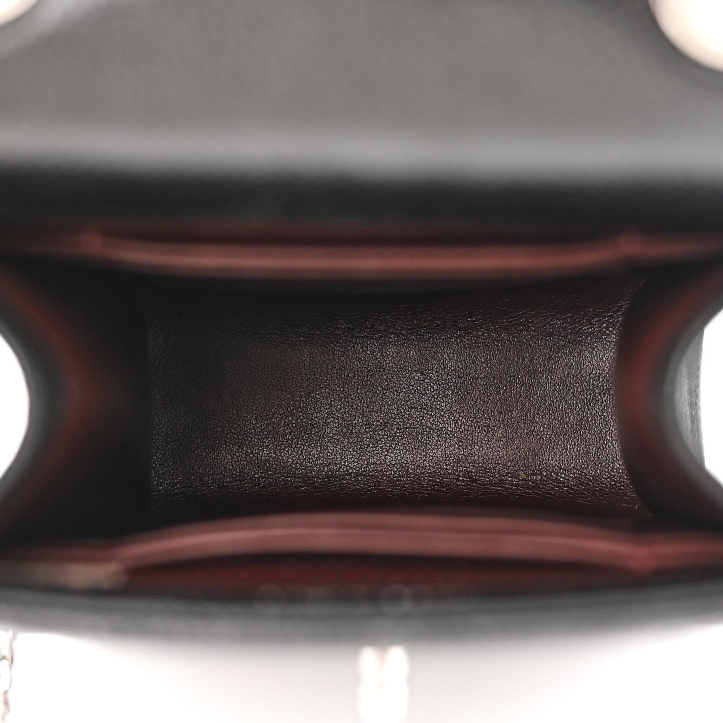 Caviar Quilted Classic Phone Holder Black