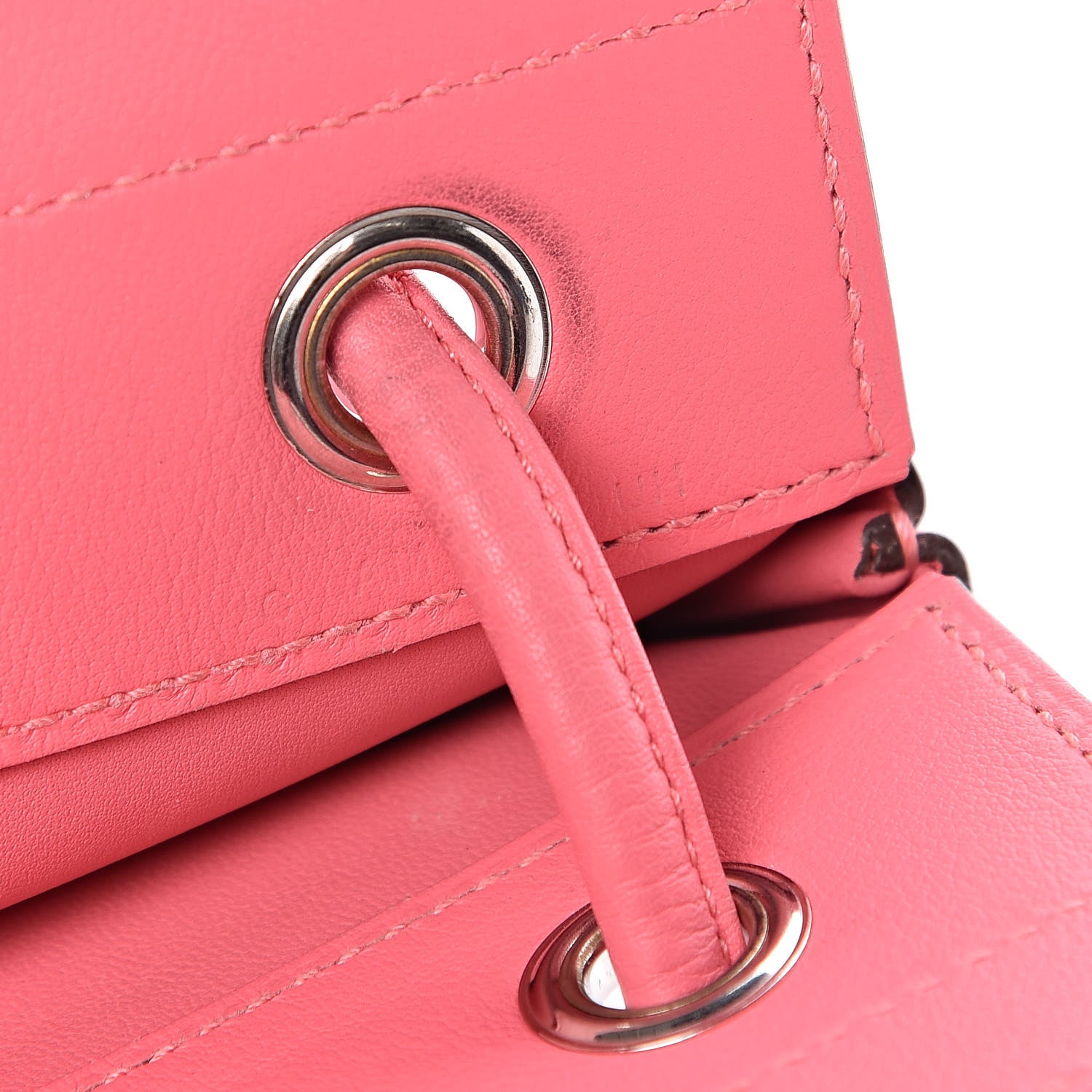 Hermes Milo Lambskin Swift Mini Aline Rose Azalee 9 of 13