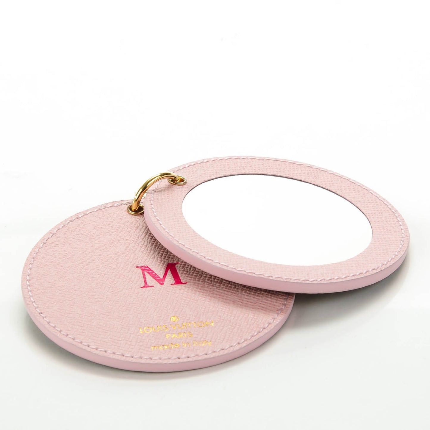 Monogram LV Mirror Key Holder Rose Ballerine