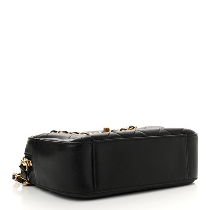 Chanel Goatskin Quilted Chanel 19 Camera Case Black 4 of 11