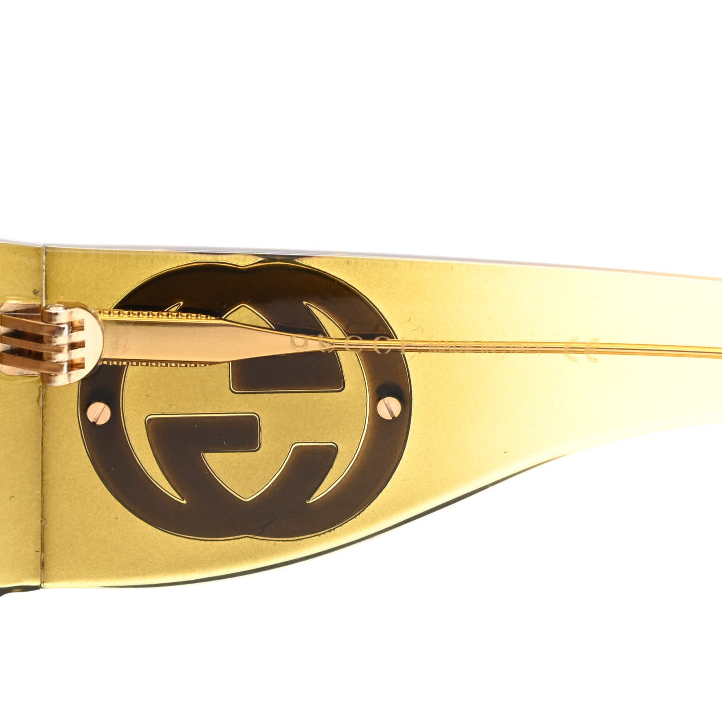 Oversized Aviator Sunglasses GG0152S Yellow