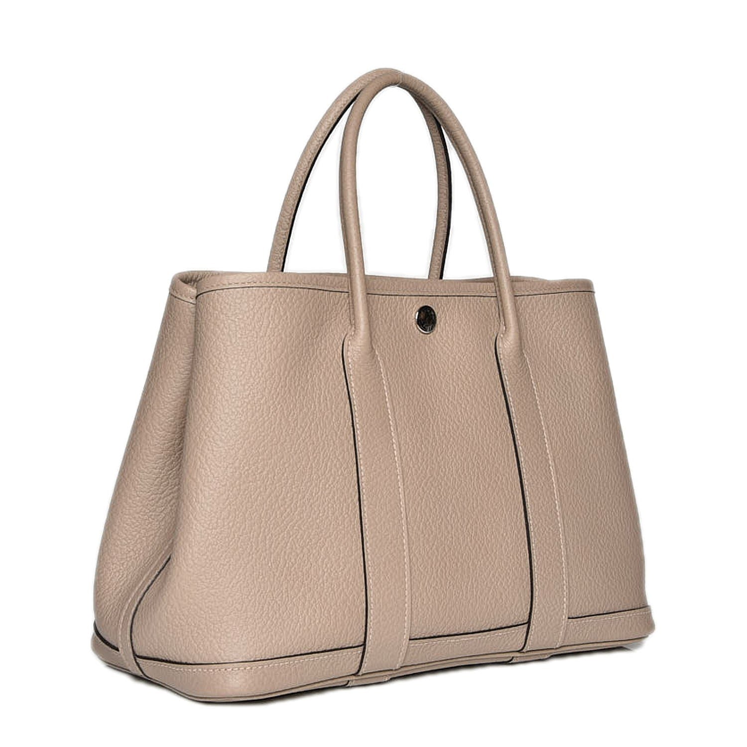 Hermes Negonda Garden Party 30 TPM Gris Tourterelle 3 of 16