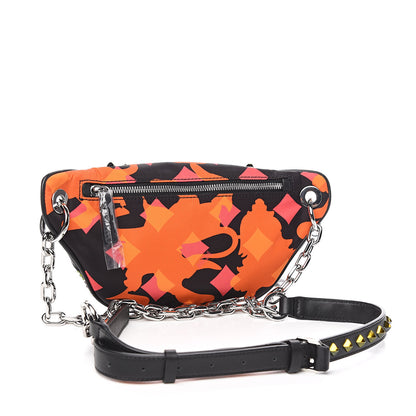 MCM Visetos Nylon Crystal Lion Camo Crossbody Bag Multicolor 3 of 10