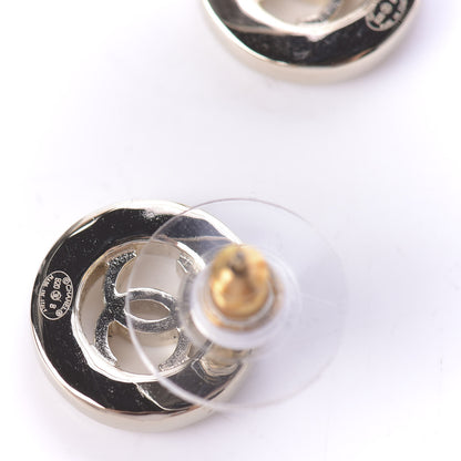 Chanel Metal Crystal Bow-tiful CC Earrings Gold 3 of 4