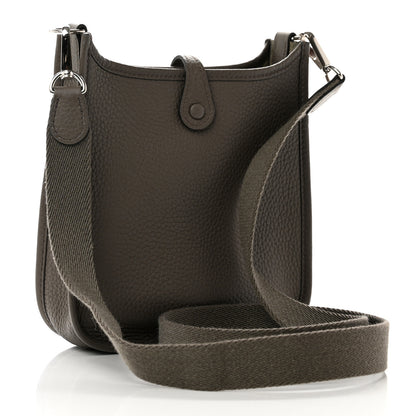 Hermes Taurillon Clemence Evelyne TPM Etain 3 of 6