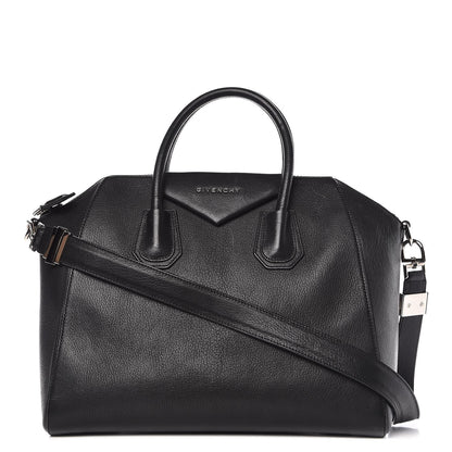 Givenchy Sugar Goatskin Medium Antigona Black 1 of 16