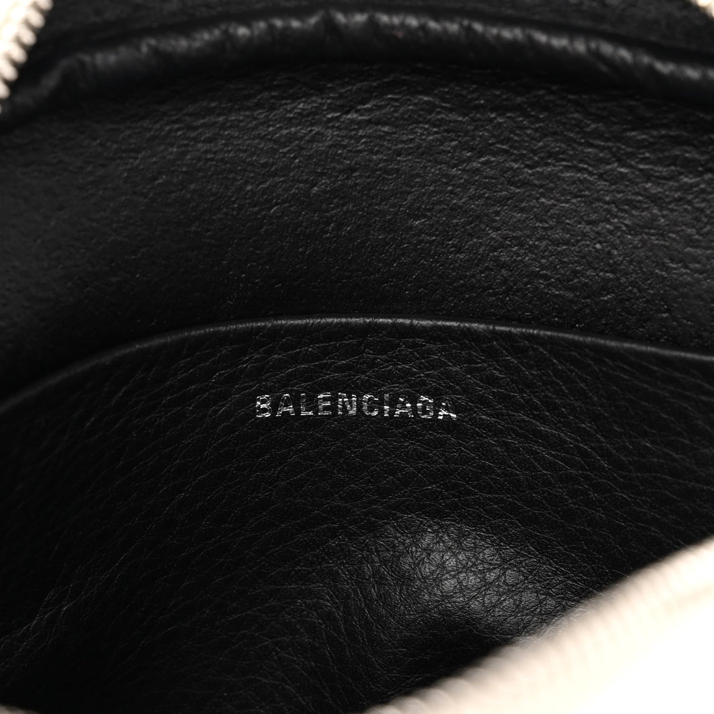 Calfskin Logo S Everyday Camera Bag White