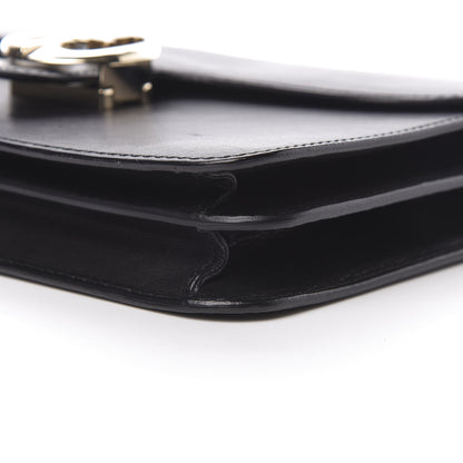 Gucci Calfskin Medium 1973 Shoulder Flap Bag Black 11 of 17