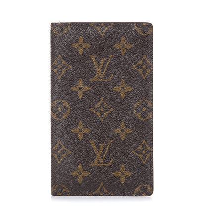 Louis Vuitton Monogram Checkbook Holder Case Wallet 1 of 10
