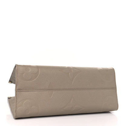 Louis Vuitton Empreinte Monogram Giant Onthego MM Tourterelle 4 of 8