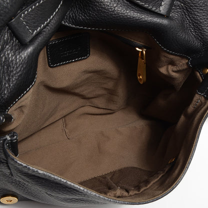 Chloe Calfskin Medium Marcie Top Handle Bag Black 5 of 10