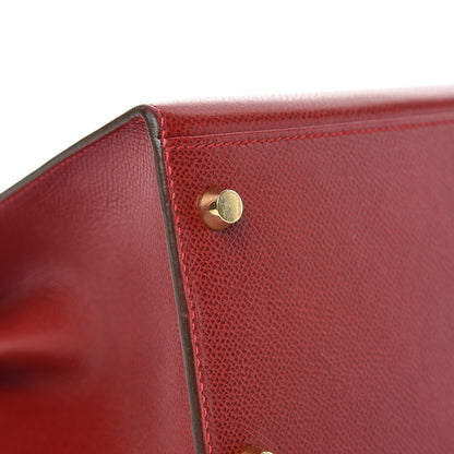 Hermes Epsom Kelly Sellier 28 Rouge 40 of 40