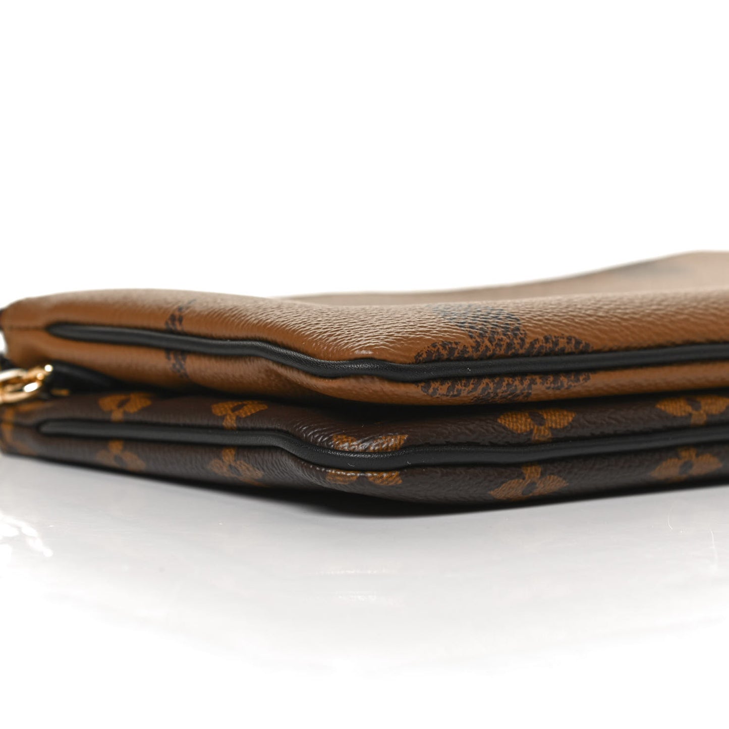 Reverse Monogram Giant Double Zip Pochette