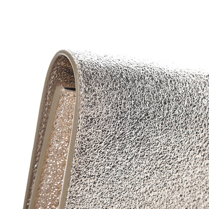 Saint Laurent Metallic Calfskin Classic Monogram Kate Tassel Chain Wallet Platine 11 of 11