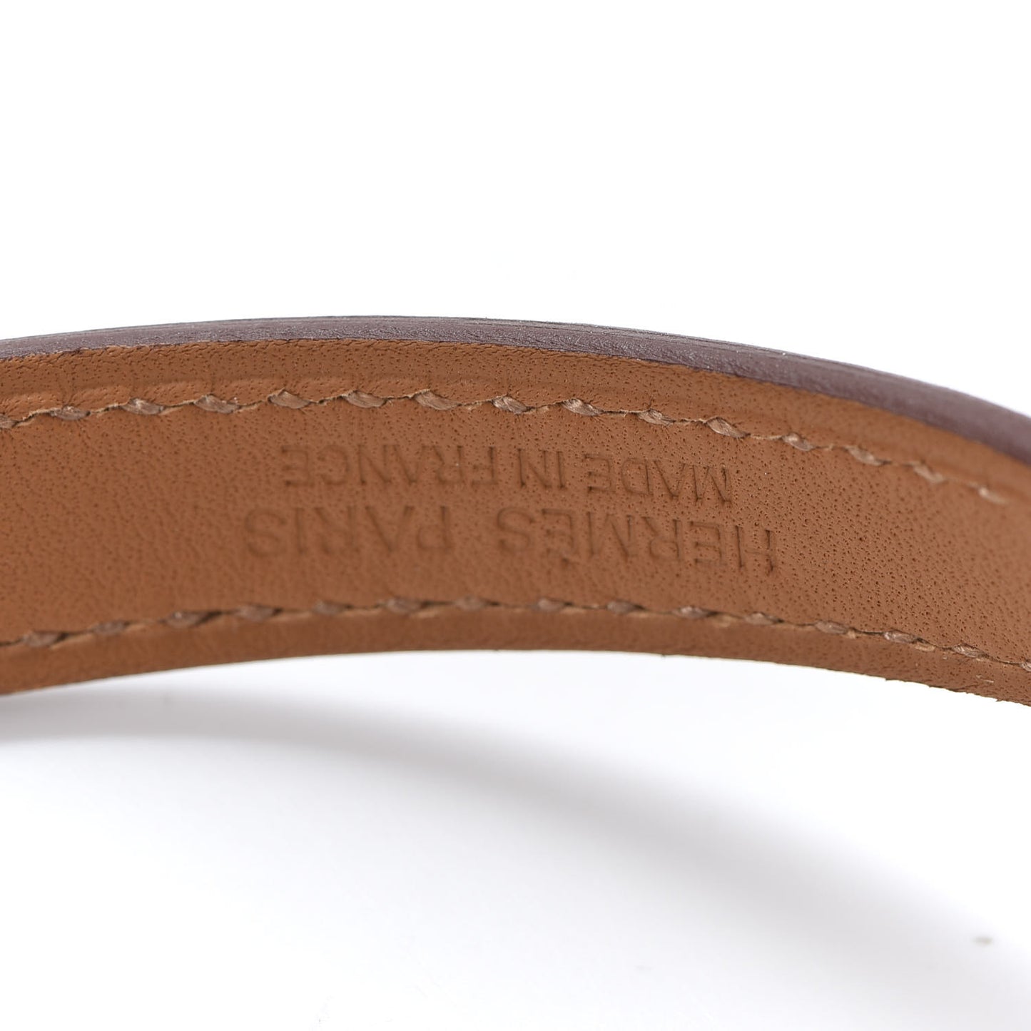 Barenia Rivale Double Tour Bracelet T2 Fauve