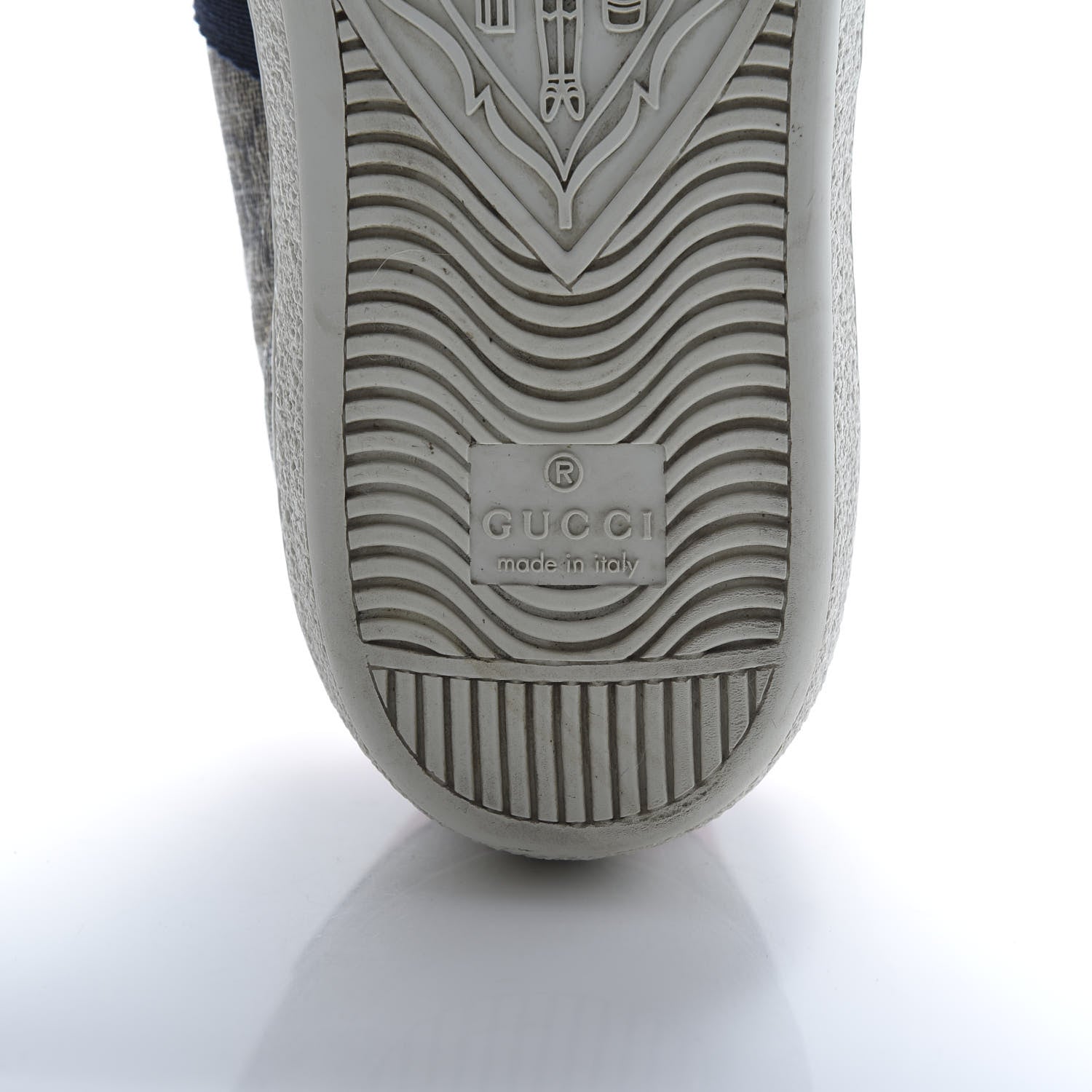 Gucci GG Supreme Monogram Womens Ace Low-Top Sneaker 35 Beige 7 of 11