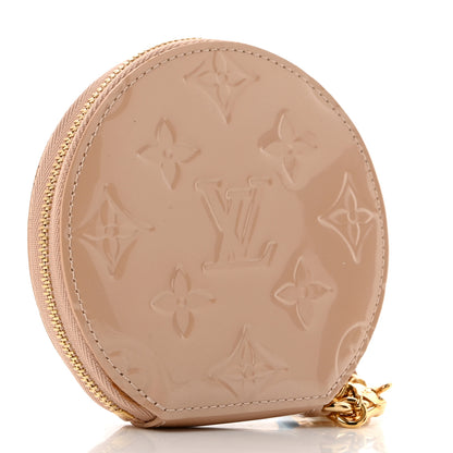 Louis Vuitton Vernis Animania Oiseau Songbird Coin Purse Rose Florentin 3 of 7