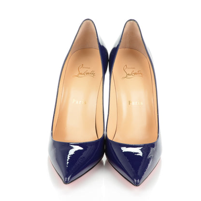 Christian Louboutin Patent Decollete 554 100 Pumps 39 Purple Pop 2 of 6