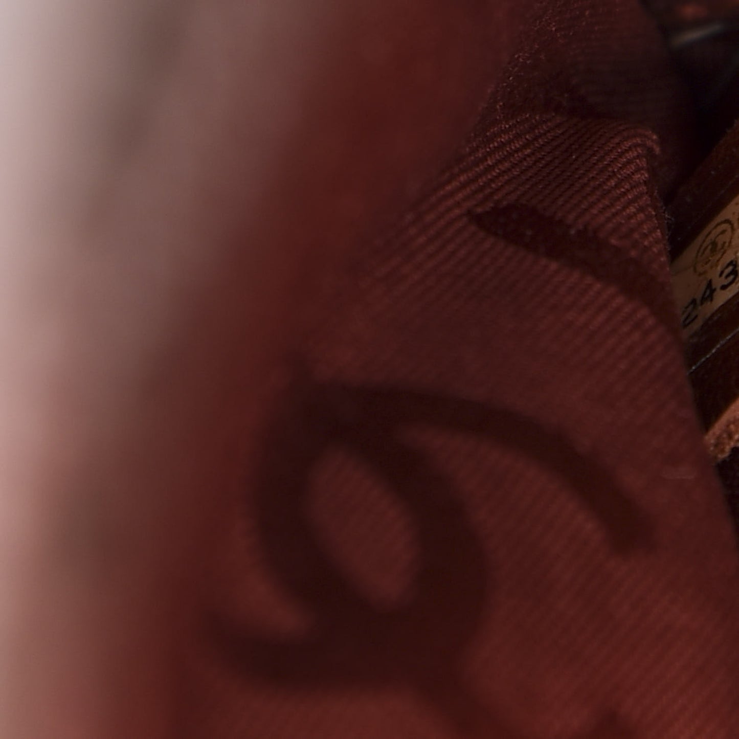 Alligator Calfskin Tote Dark Brown