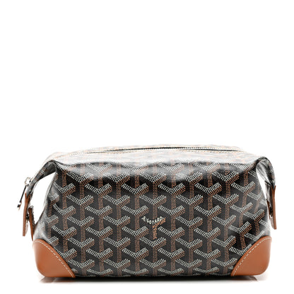 Goyard Goyardine Boeing 25 Trousse de Toilette Black Gold 1 of 7